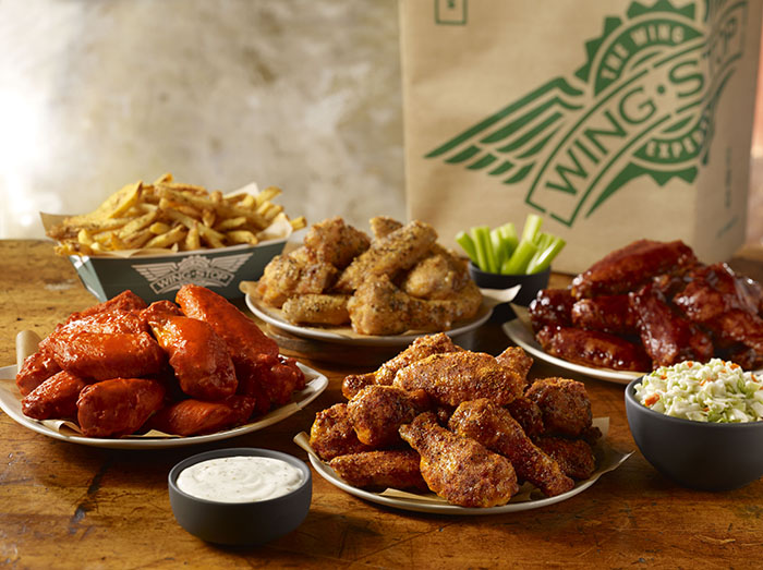 FLYING WITH FLAVOR The Wingstop Experience COOK MAGAZINE