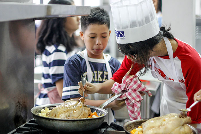 Kids teens become mini masters in the kitchen through CCA