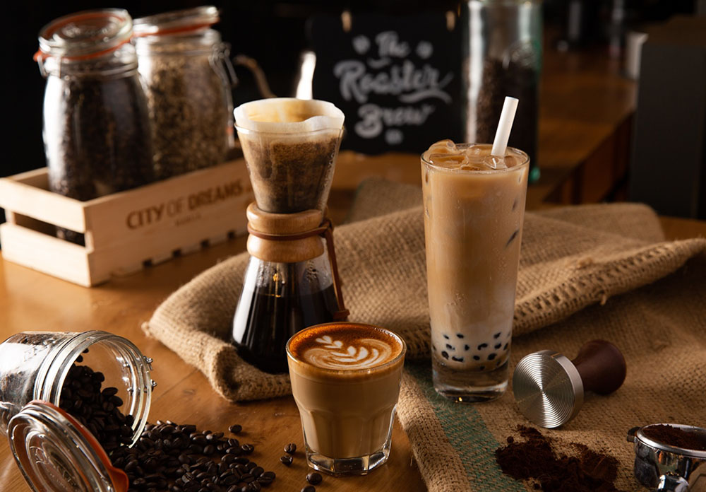 Philippine gourmet coffee creations at The Garage's The Roaster