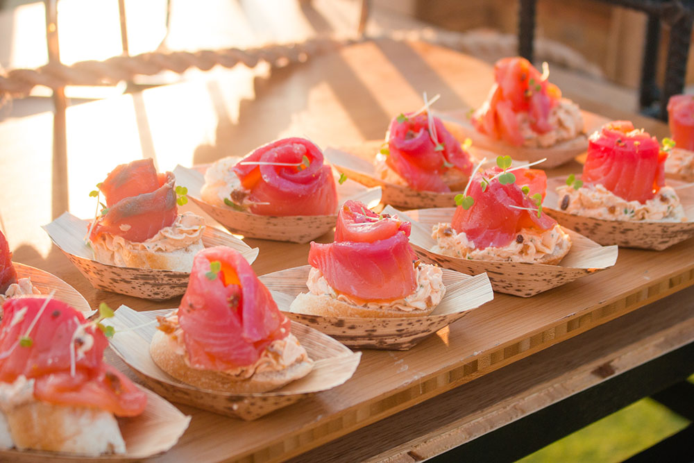 Novotel Manila Araneta Center’s Wild Smoked Salmon with Crostini Herbed Cream Cheese