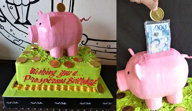 How to make a surprise money cake | How to put money in a cake - YouTube