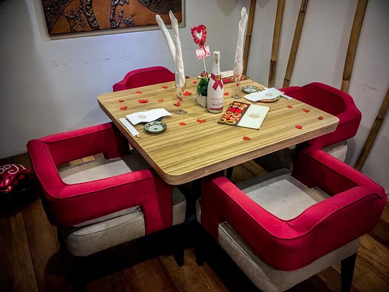 Lovelorn couples will enjoy this special seating for two! copy