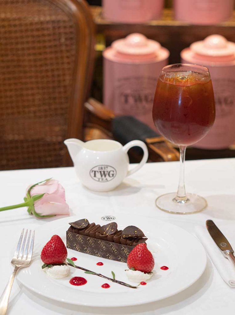 TWG Tea’s Valentine’s Day Set Menu Dessert