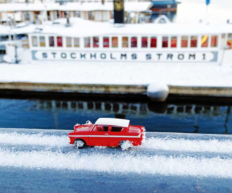 Ford Anglia Model Car, Stockholm 