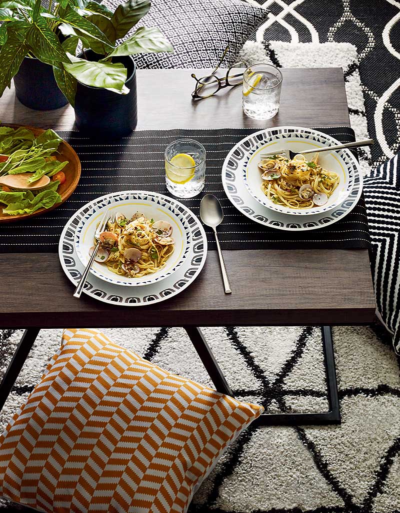 Stay home and create a new dining experience in the living room with your favourite family dish.