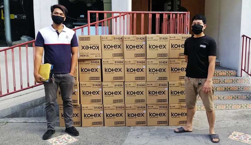 Kotex also tapped Frontline Feeders Philippines to deliver sanitary pads for female frontline medical workers in public hospitals nationwide.