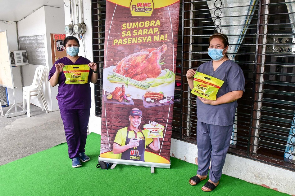 Uling Roasters Brings Cheer to Home for the Elderly COOK MAGAZINE