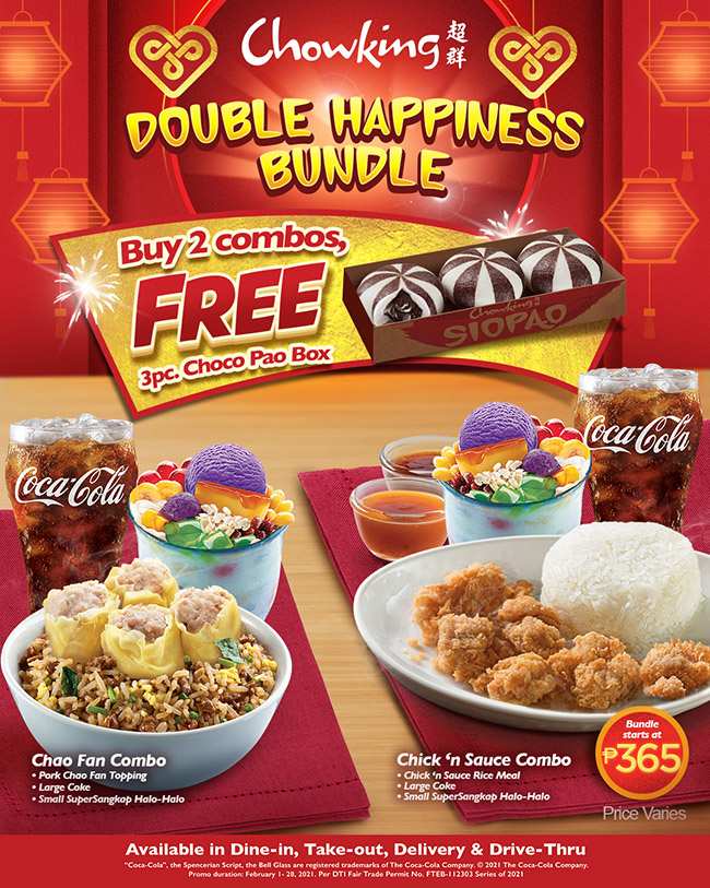 Chowking menu deals 2020